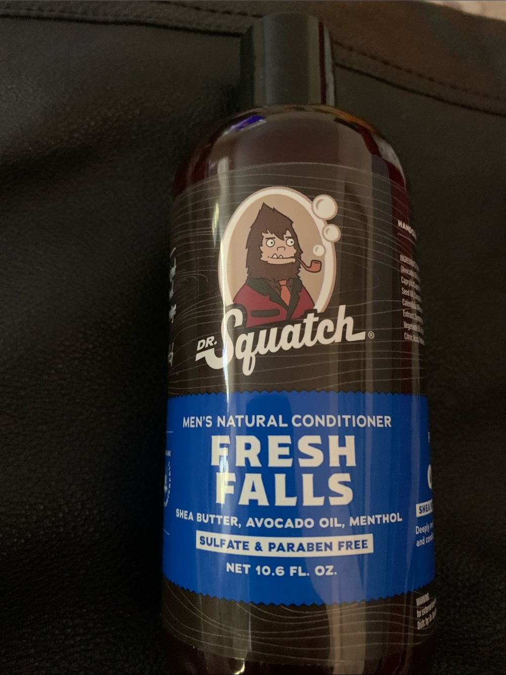 Dr. Squatch Fresh Falls Men's Natural Conditioner - Blue